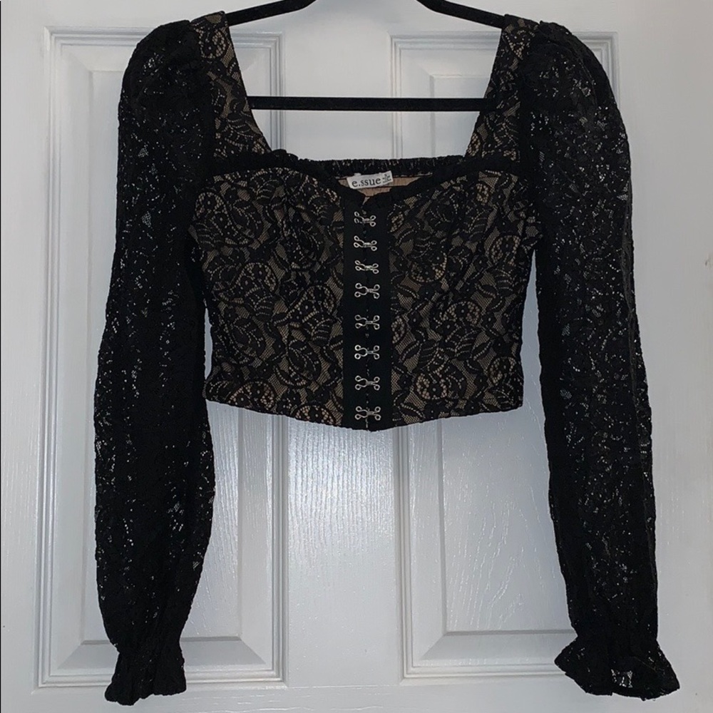 Laced Crop top